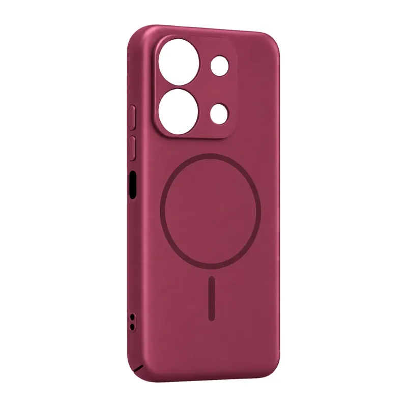 Xiaomi Redmi 15C 4G Mika PC Magsafe Kapak - Bordo