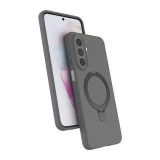 Samsung Galaxy A27 5G Regal Magsafe Standlı Kapak - Titan Gri