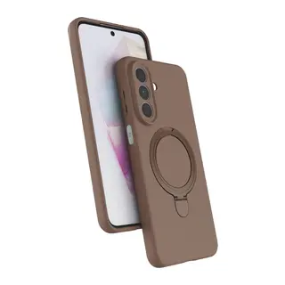 Samsung Galaxy A27 5G Regal Magsafe Standlı Kapak - Çöl Titanyum