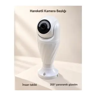 Uygulama Üzerinden Cihaz Paylaşımı Sunan Gece Görüşlü Güvenlik Kamerası