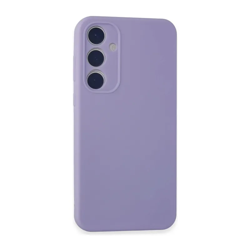Samsung Galaxy A55 5G Kılıf First Silikon - Lila