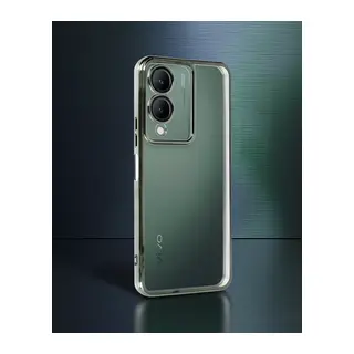 Vivo Y17s Kılıf Razer Lensli Silikon - Yeşil