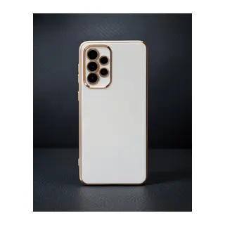 Samsung Galaxy A73 5g Kılıf Volet Silikon - Beyaz