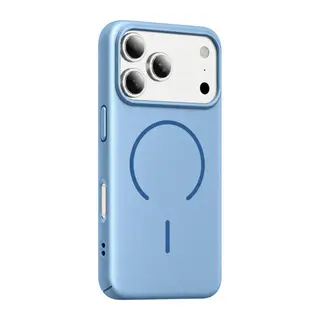 Apple iPhone 18 Pro Max Mika PC Magsafe Kapak - Açık Mavi