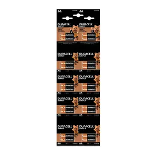 Duracell Kalem Pil Alkalin 20 Parça