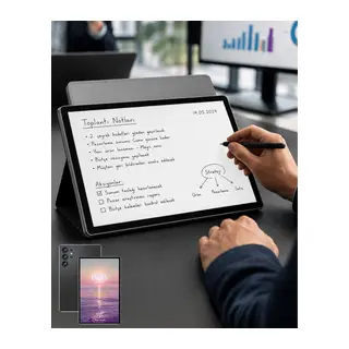 10.1 İnç Android Tablet 16GB RAM 1TB Depolama Klavyeli Tablet Seti