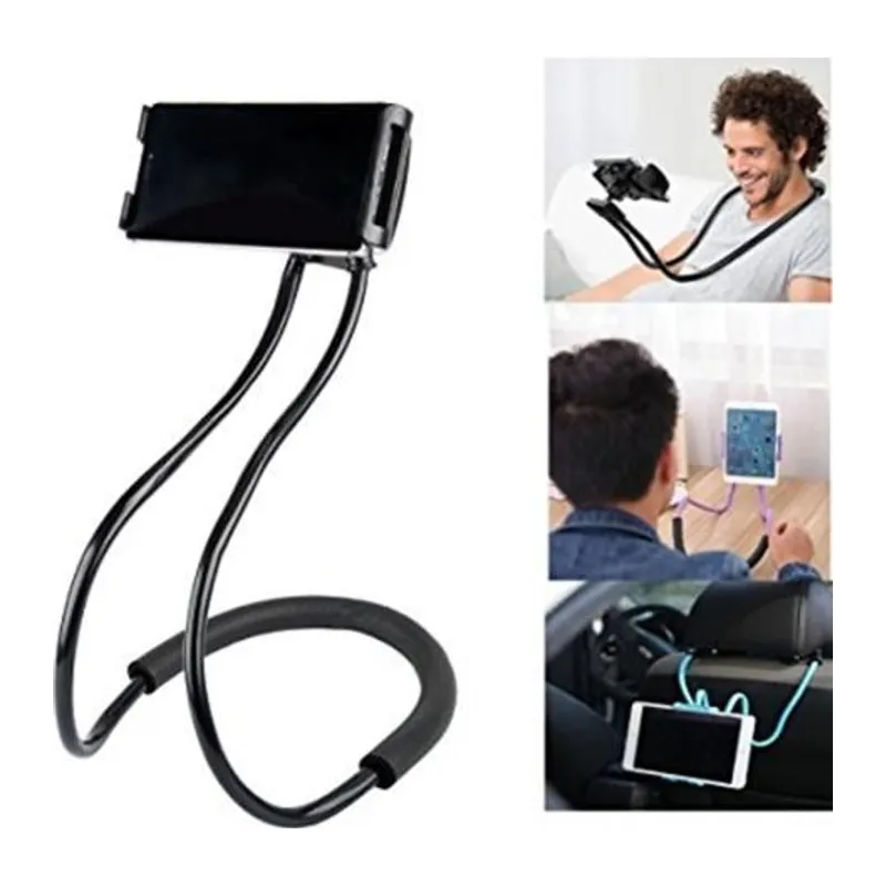 Boyuna Asılan Ergonomik 360 Derece Cep Telefonu Tutucu Stand