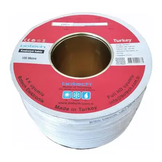 100MT Uydu Anten Kablosu Rg 6U
