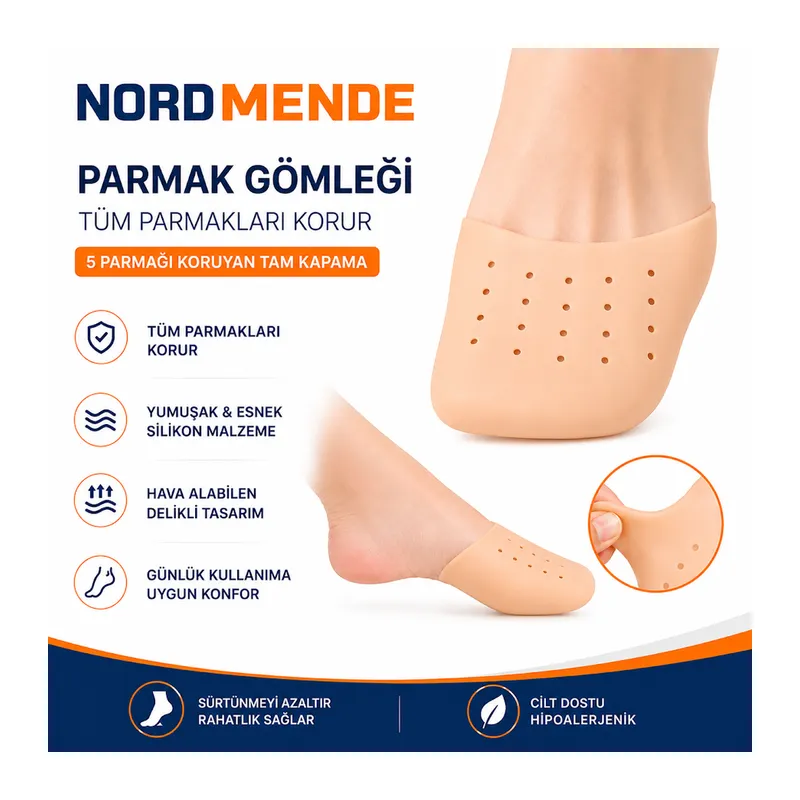 Parmak Gömleği 5 Parmak Kapatan