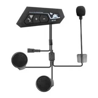 Vothoon BT22 Kask Kulaklık Bluetooth Motosiklet Kulaklık 5.0 Bluetooth Interkom Motorsiklet Kulaklık