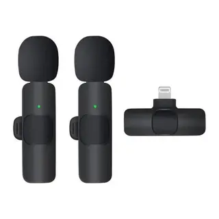 Vothoon K9 Kablosuz Yaka Mikrofonu Lightning 2’li Mini Mikrofon Youtube Tik Tok 2 Adet