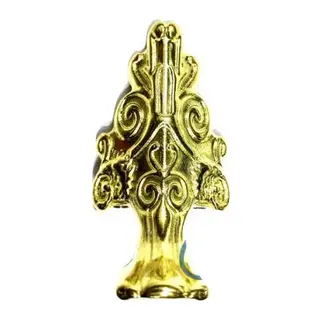 Lükens Sandık Ayağı, Kutu Ayak 4 cm - Sarı