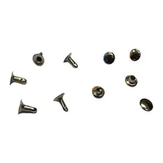 Rivet Perçin - 7mm, Nikel, 1000 Adet