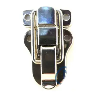 Sandık, Kutu Klipsi, Ön Kilidi - 48x30mm, Nikel, 1 Adet
