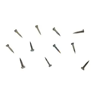Klips, Menteşe, Ayağı Çivisi 9mm Çelik - Nikel 10gr