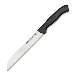 38024 Ecco Pro Ekmek Bıçağı 17,5 cm - Siyah