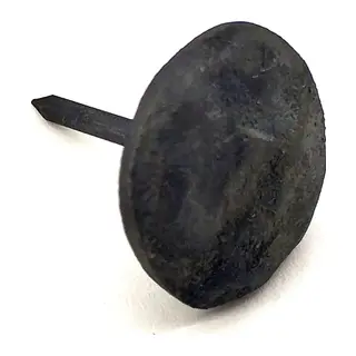 Antika Tarz Dekoratif Pirinç Dövme Kabara No2 - 21 mm, Oksit