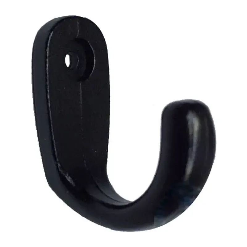 Büyük Tekli Fincan Askı, Dekor Askısı - Siyah, 100 Adet, 12x23x30 mm