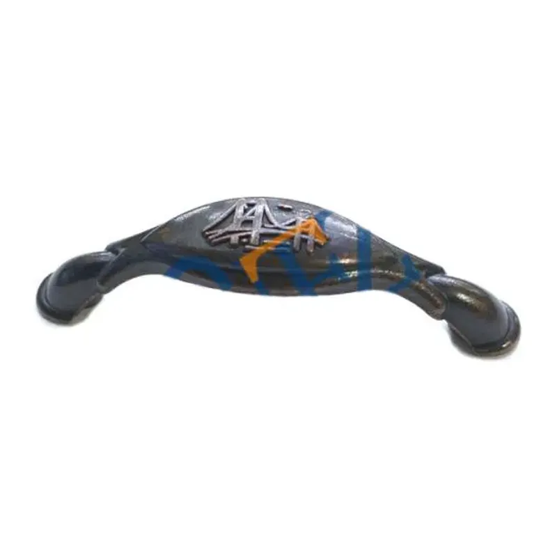Dekoratif Zamak Boğaziçi Kulp - 64mm, Eskitme, 1 Adet