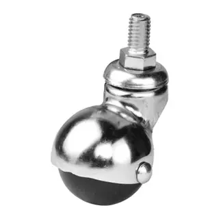 205 - 40 mm Küre Krom Vidalı Teker 4 Adet
