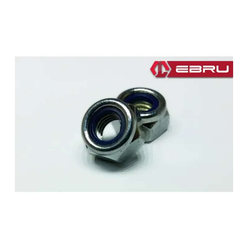 Altıköşe Fiberli Somun M8 - 100 Adet