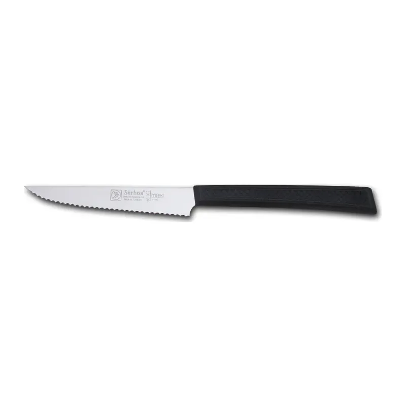 61107 - Sürmene Lazerli Tırtıklı Biftek / Steak Bıçağı 12 cm