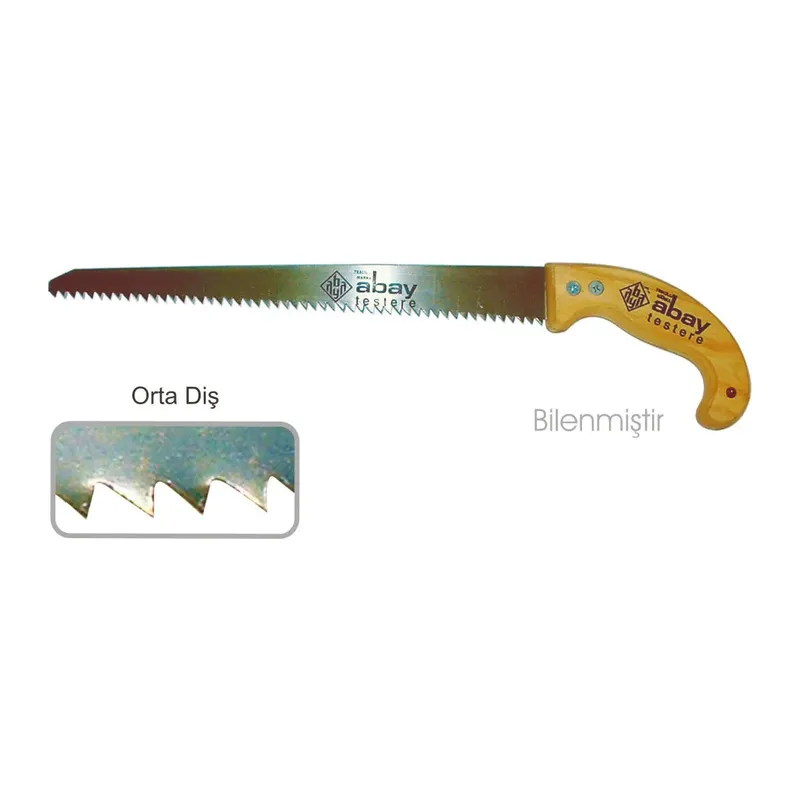 Orta Diş Bağ Testere 35 cm - Ahşap Sap