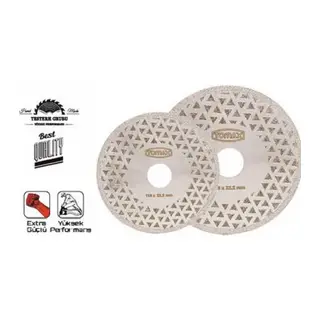 Elektrolize Elmas Kesici Flanşlı Disk - 230 mm