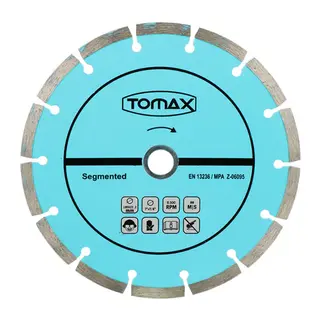 Segmentli Elmas Beton Kesici Disk - 115x2,0x22