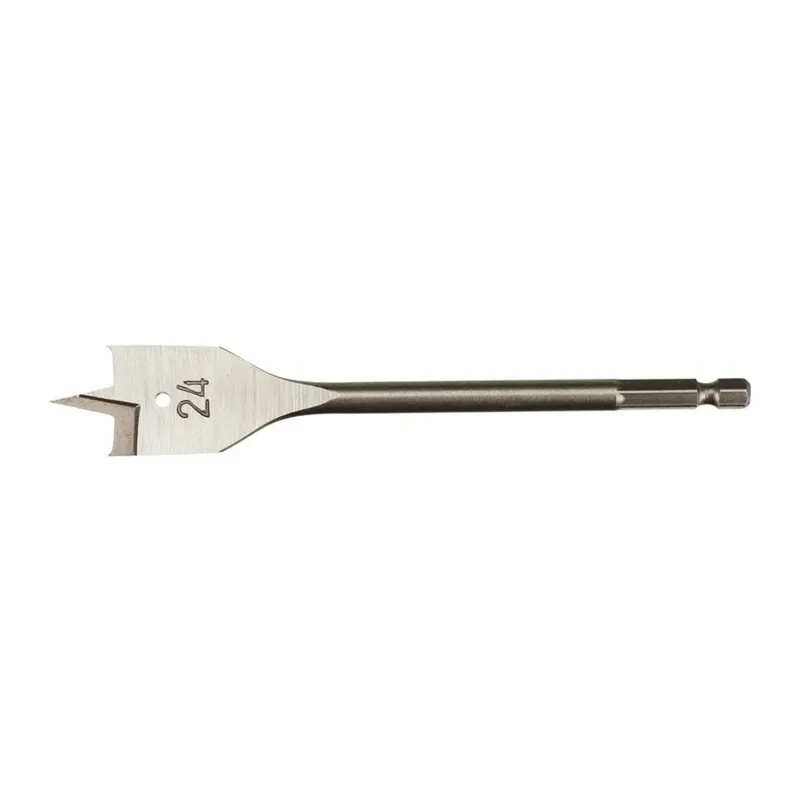 Yaprak Tip Ahşap Matkap Ucu 22x405mm - HEX Saplı