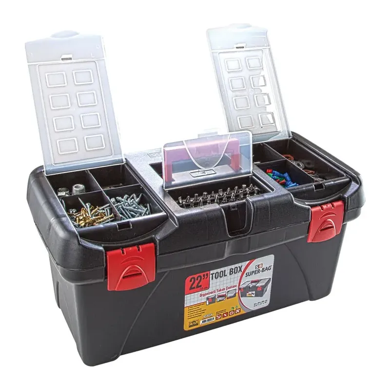 ASR-2048 22 inç Takım Çantası - Plastik Kilitli