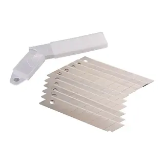 Maket Bıçağı - Falçata Ağzı - Yedeği Kalın 18mm - 100 Adet