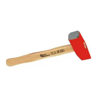 Taşçı Keski Çekiç 1000 gr - Boyalı, Ahşap Saplı