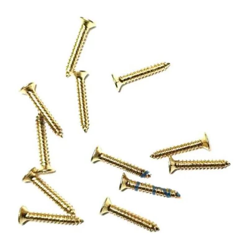 Klips, Menteşe, Ayak, Ağaç, Sunta Vidası 2,2x13 mm - Sarı 1000 Adet