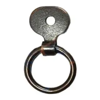 Halkalı Tablo, Çerçeve Askısı, Küçük, 15x28mm, Eskitme - 100 Adet