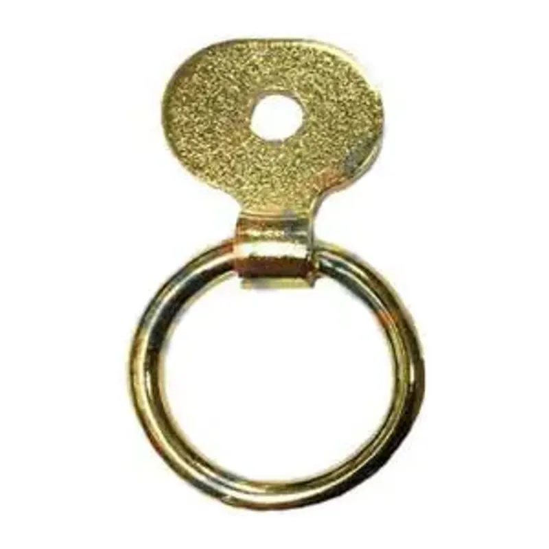 Halkalı Tablo, Çerçeve Askısı, Küçük, 15x28mm, Sarı - 100 Adet