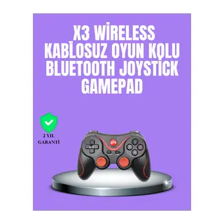 Android Uyumlu Gamepad X3 Game Stick Oyun Kolu Bluetooth Bağlantılı