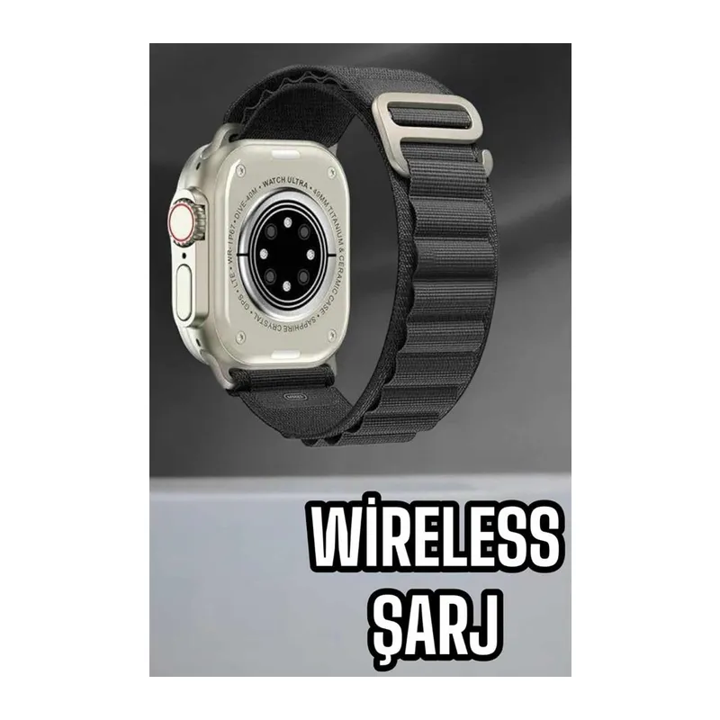 Akıllı Saat NFC ve GPS Uyumlu Uyku ve Sağlık Takibi Sesli Görüşme