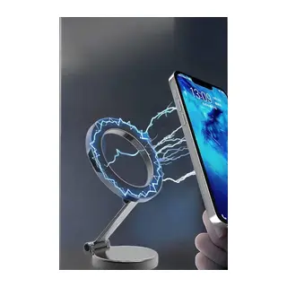 Telefon Tutucu Tüm Arabalara Uyumlu Araç İçi Katlanabilir Manyetik Tasarım