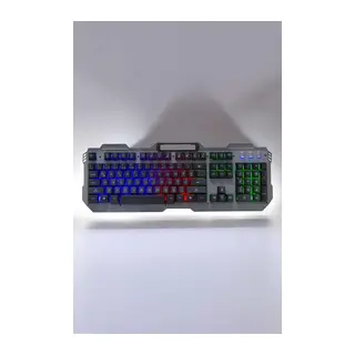 Oyuncu Klavyesi Q Klavye RGB Işıklı Mouse Hediyeli