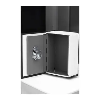 Gizli Kasa Kitap Görünümlü Anahtarlı Çelik Mini Kasa