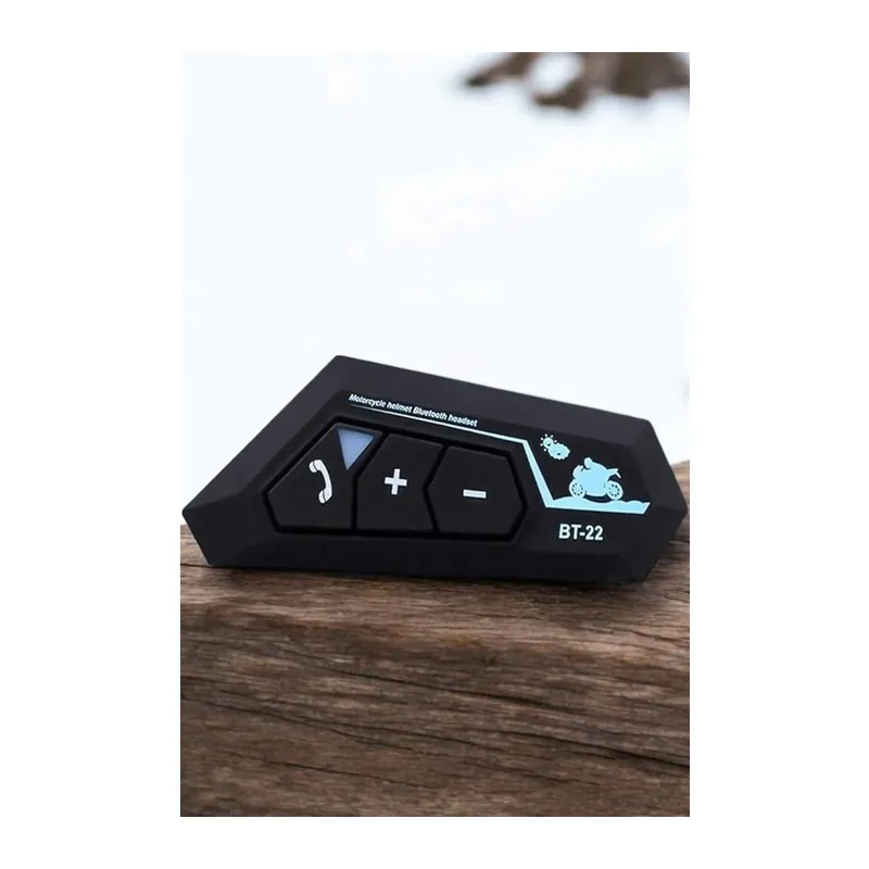 İnterkom Intercom Kask Kulaklık Bt22 Bluetooth Motosiklet Kulaklık 5.0 Bluetooth