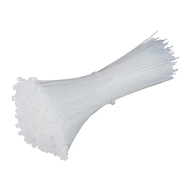 Plastik Çırt Kelepçe 100 Parça Beyaz 2.5X100MM