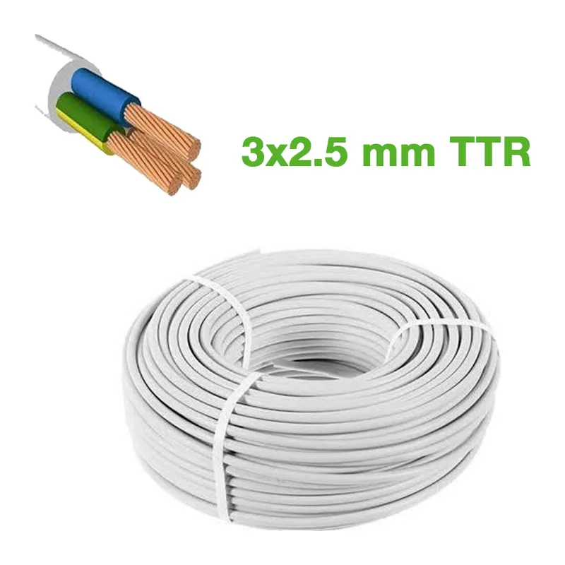 TTR 3x2.5mm KABLO 100MT CCA KABLO
