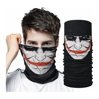Joker Desenli Çok Amaçlı Buff – Yüz, Boyun ve Bandana Maskesi 5 No