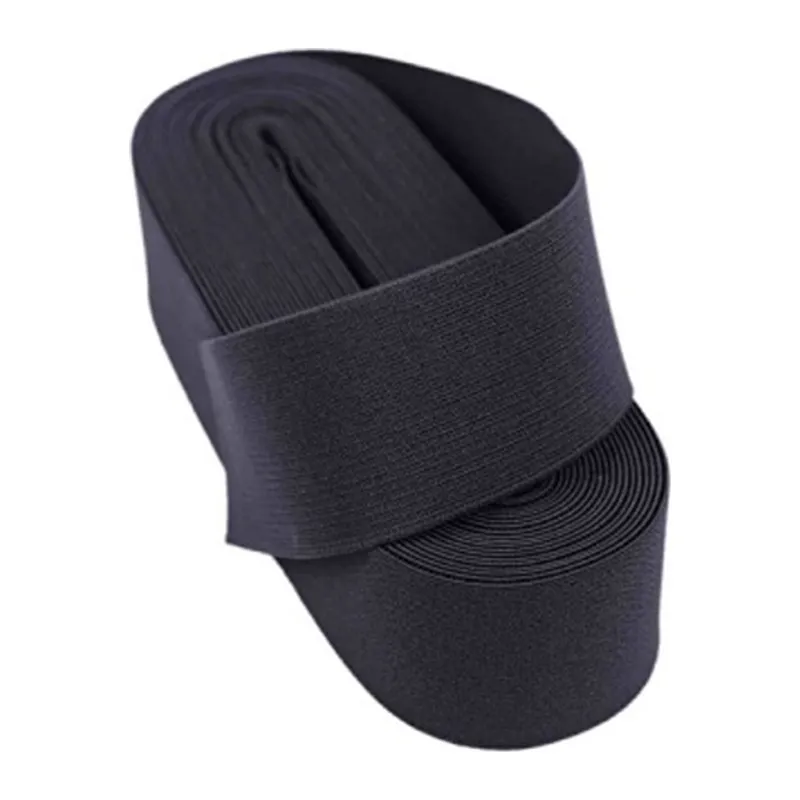 Siyah - 3CM Paça Lastik Geniş 10MT.