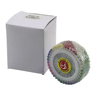 Yuvarlak Disk Standlı 1440 Adet Renkli Toplu Başörtü İğnesi