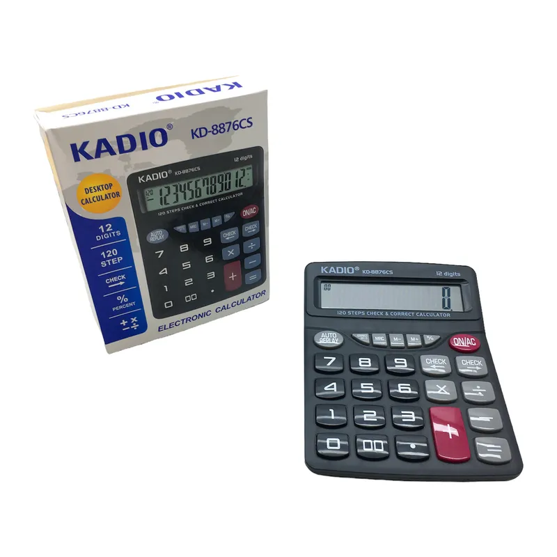 12 Haneli Hesap Makinesi KD-8876CS