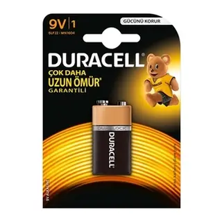 Duracell 9V Pil Tekli