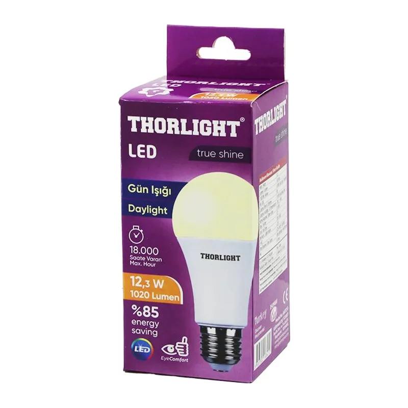 12.3W E27 Günışık Led Ampul